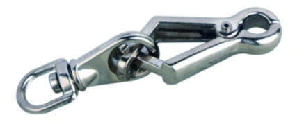 Bolt Snap Hook Nippers Style Longer Zinc Alloy Diecast Nickel Plated(DP-5051Z)